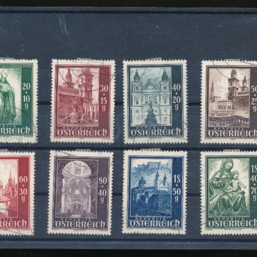 Salzburger Dom Serie 1948 ANK 931 - 938 postfrisch (4977)