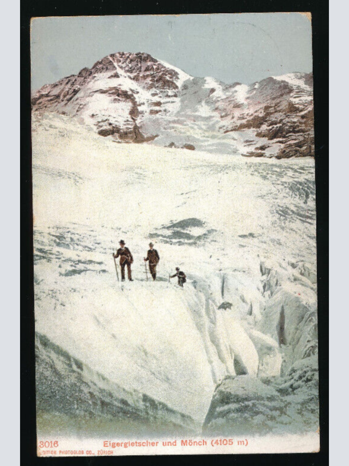 AK vom Eigergletscher und Mönch Schweiz (4627)