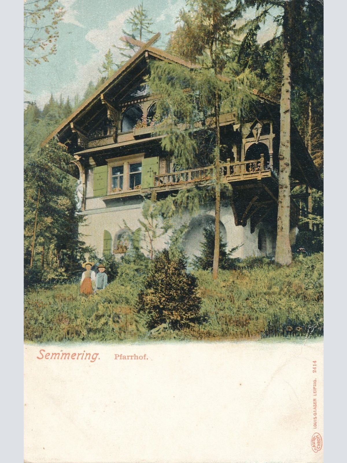 AK, Semmering, Pfarrhof, Niederösterreich (S1004)