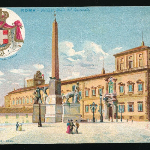 Litho - Karte aus Roma - Rom Italien (4933)