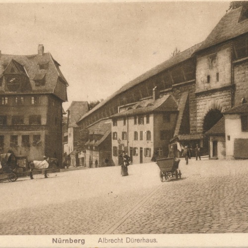 AK, Nürnberg, Albrecht Dürerhaus, Bayern (S1006)