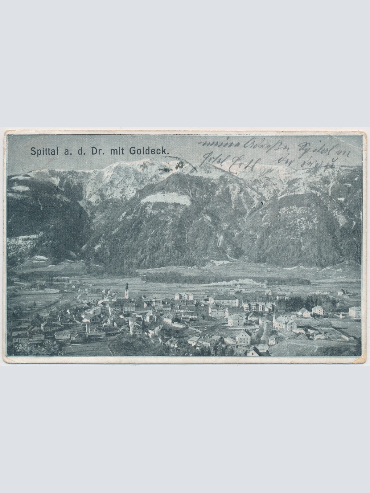 AK, Spittal an der Drau mit Goldeck, Kärnten (S735)