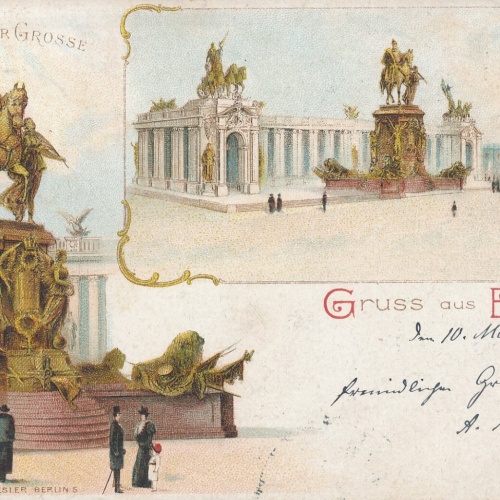 AK, Gruß aus Berlin, Wilhelm der Große (S718)