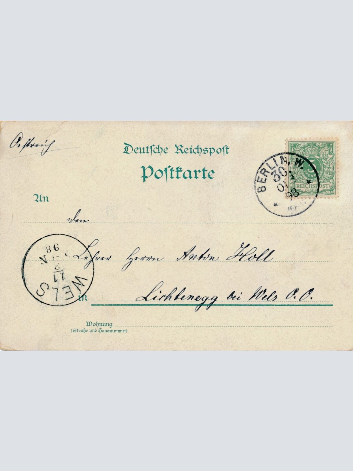 AK, Gruß aus Berlin, Wilhelm der Große (S718)