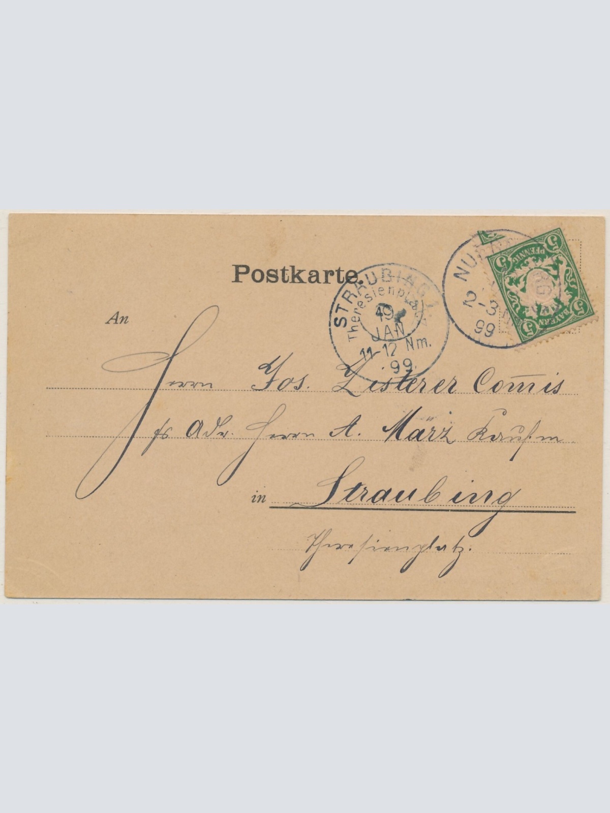 AK, Gruß aus Nürnberg, Bayern, Bratwurstgläcklein (S723)