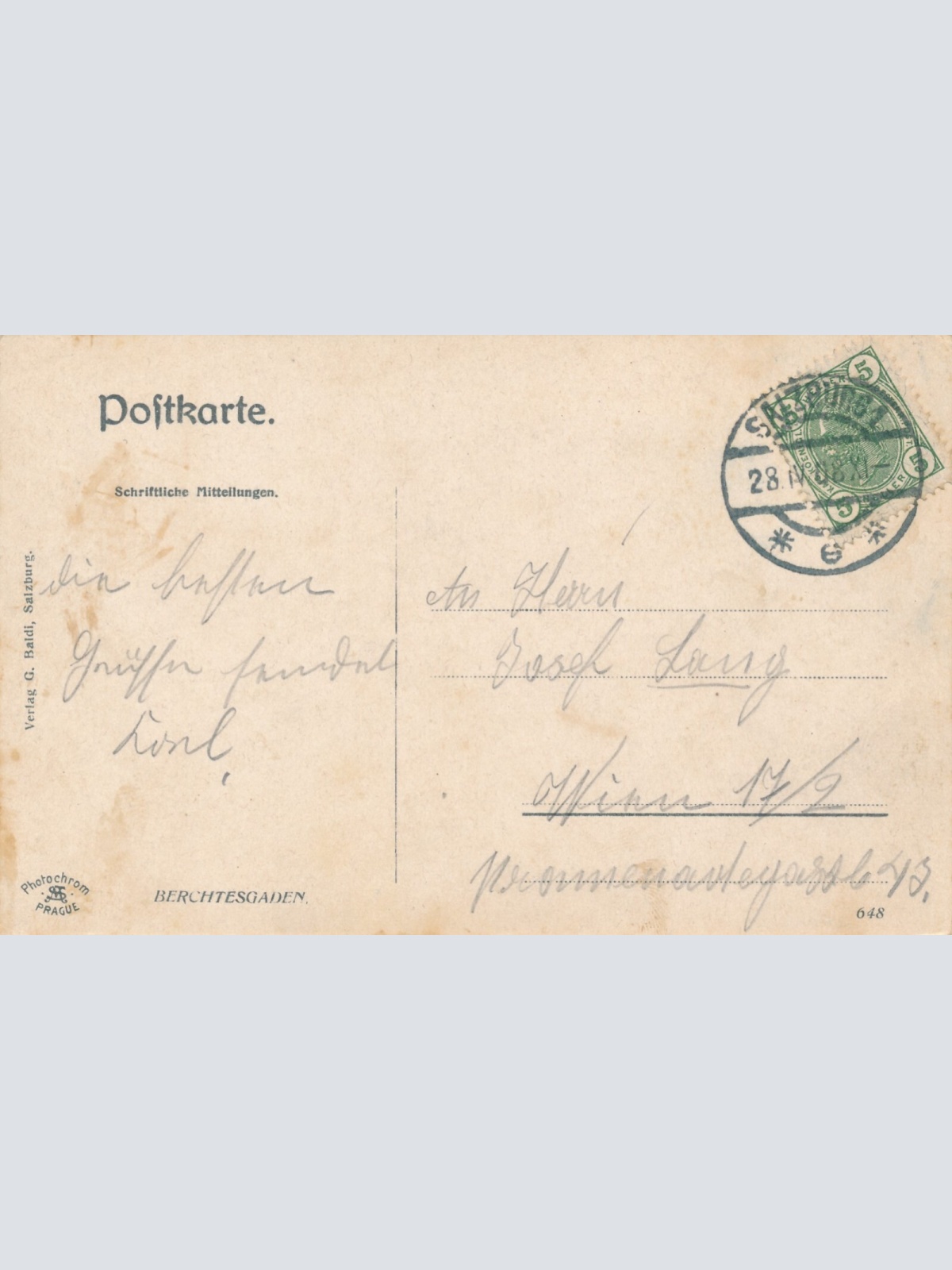 AK, Berchtesgaden, Bayern (S1018)