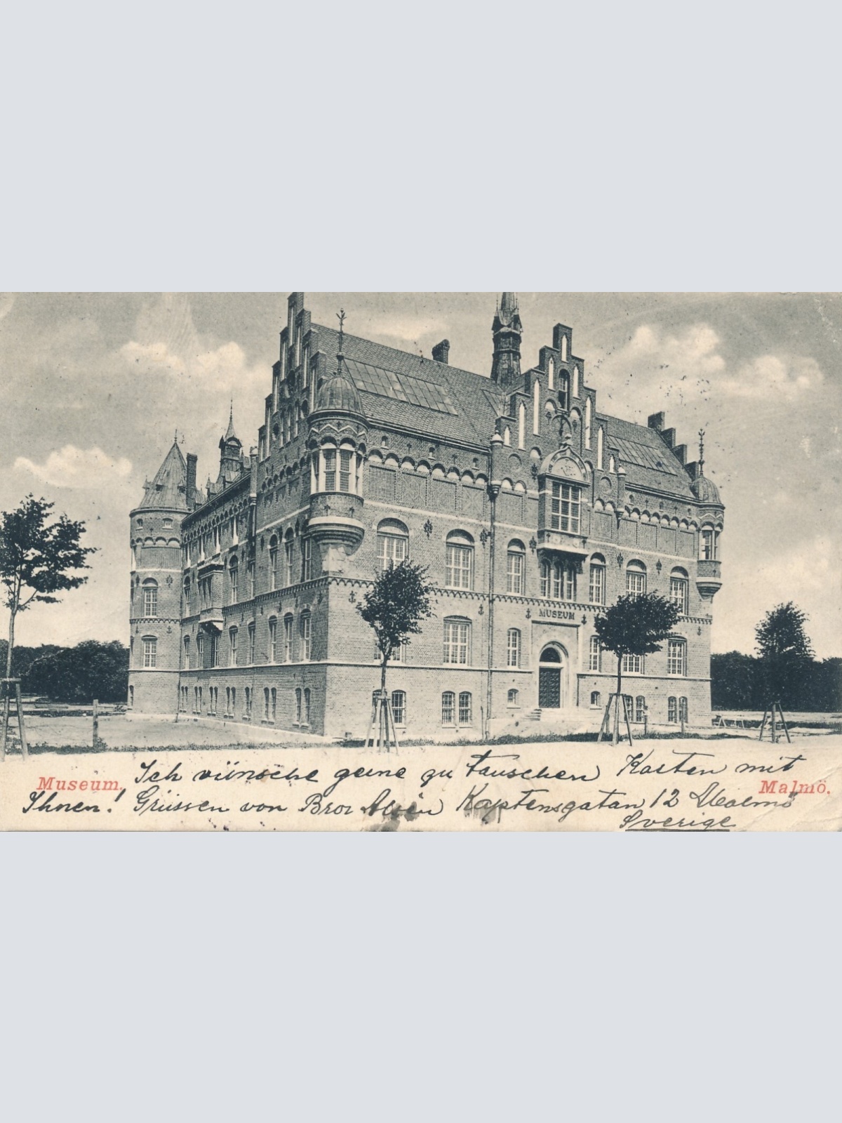 AK, Malmö, Museum, Schweden (S690)