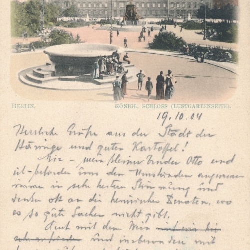 AK, Berlin, Königl. Schloss Lustgartenseite (S1027)