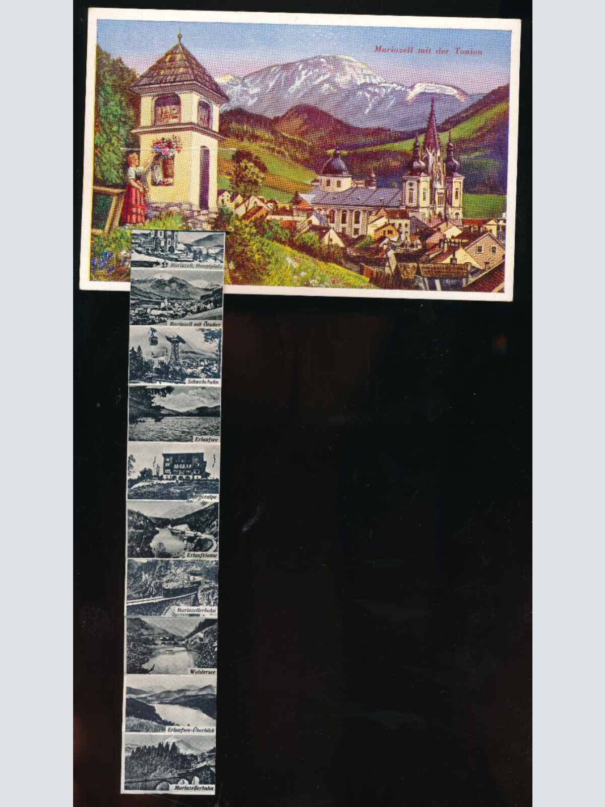 Leporello - Karte aus Mariazell Steiermark (4946)