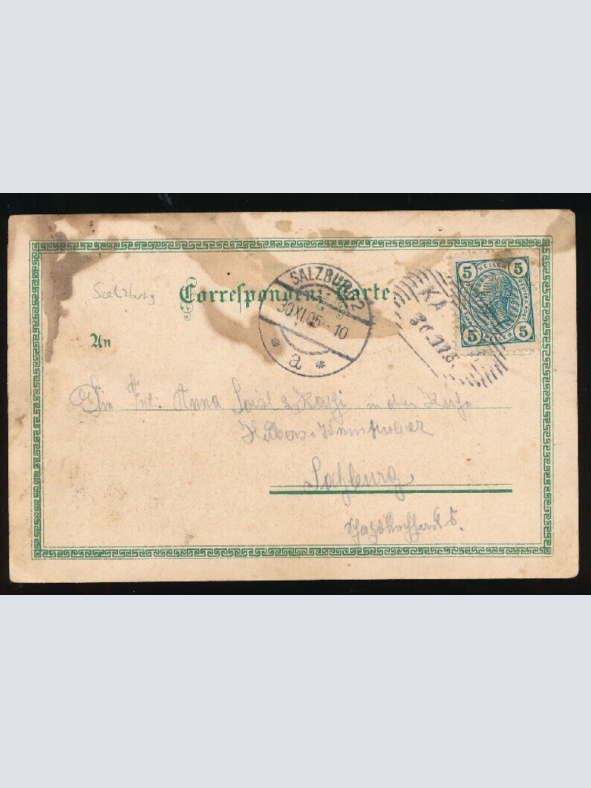 Litho - Karte gruss aus Maria Plain Salzburg (4944)