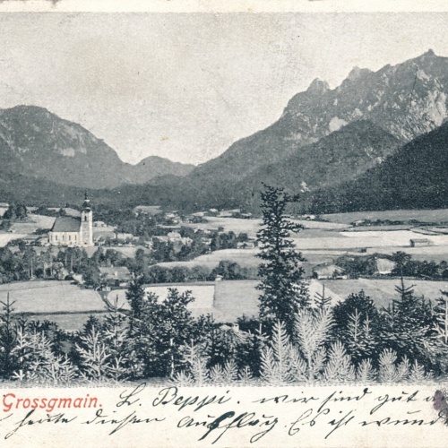 AK, Grüße aus Großgmain, Salzburg (S695)
