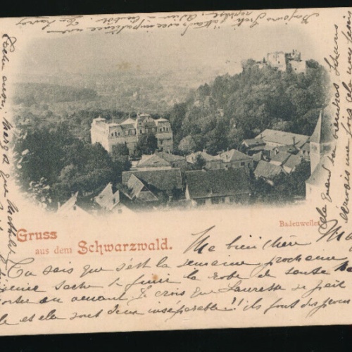AK gruss aus dem Schwarzwald Baden - Württemberg (5200)