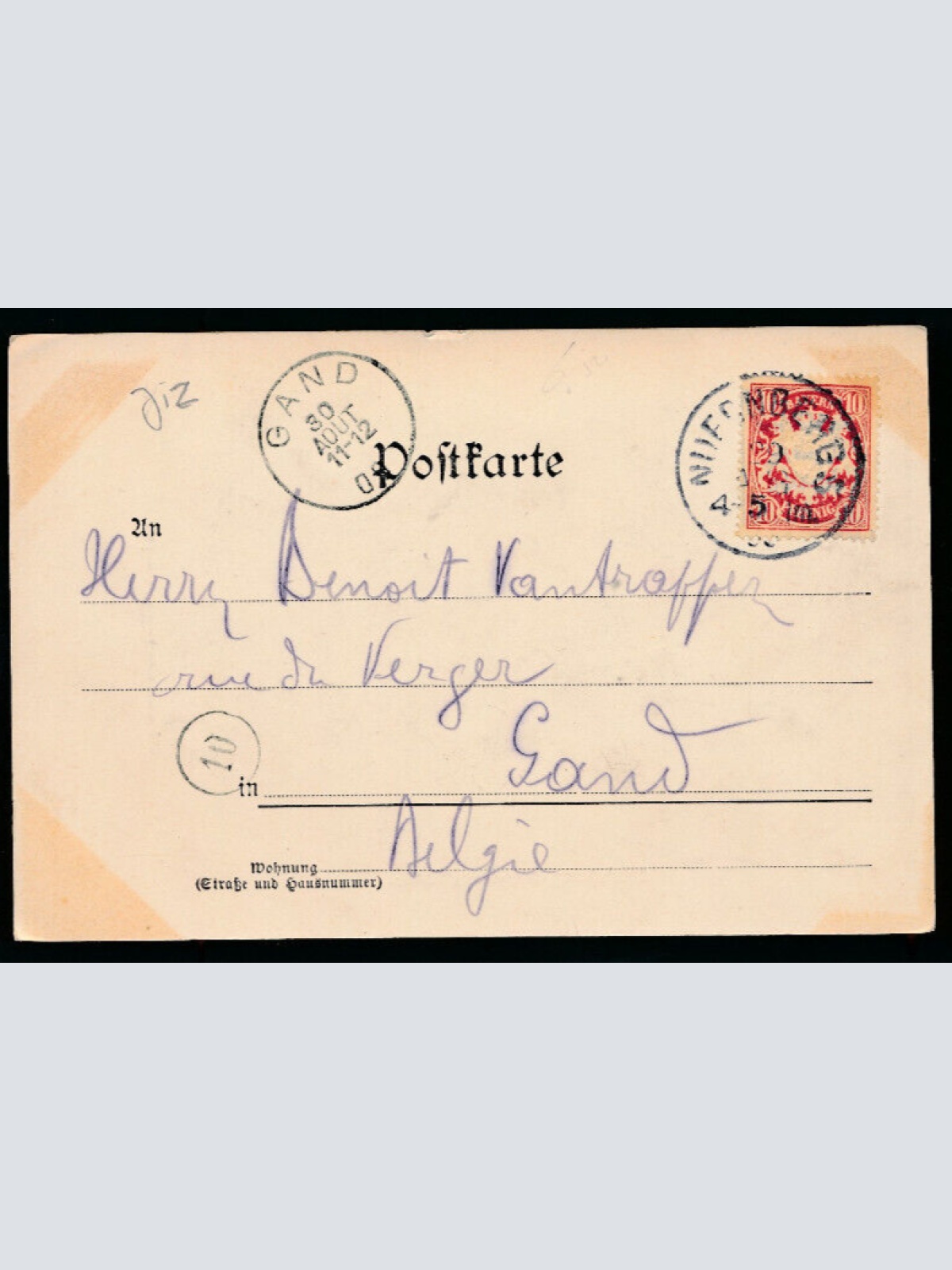 AK aus Nürnberg Bratwurstglöcklein Bayern  (5190)