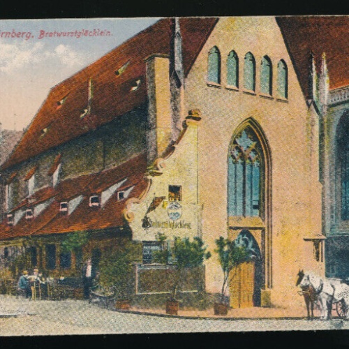 AK aus Nürnberg Bratwurstglöcklein Bayern  (5189)