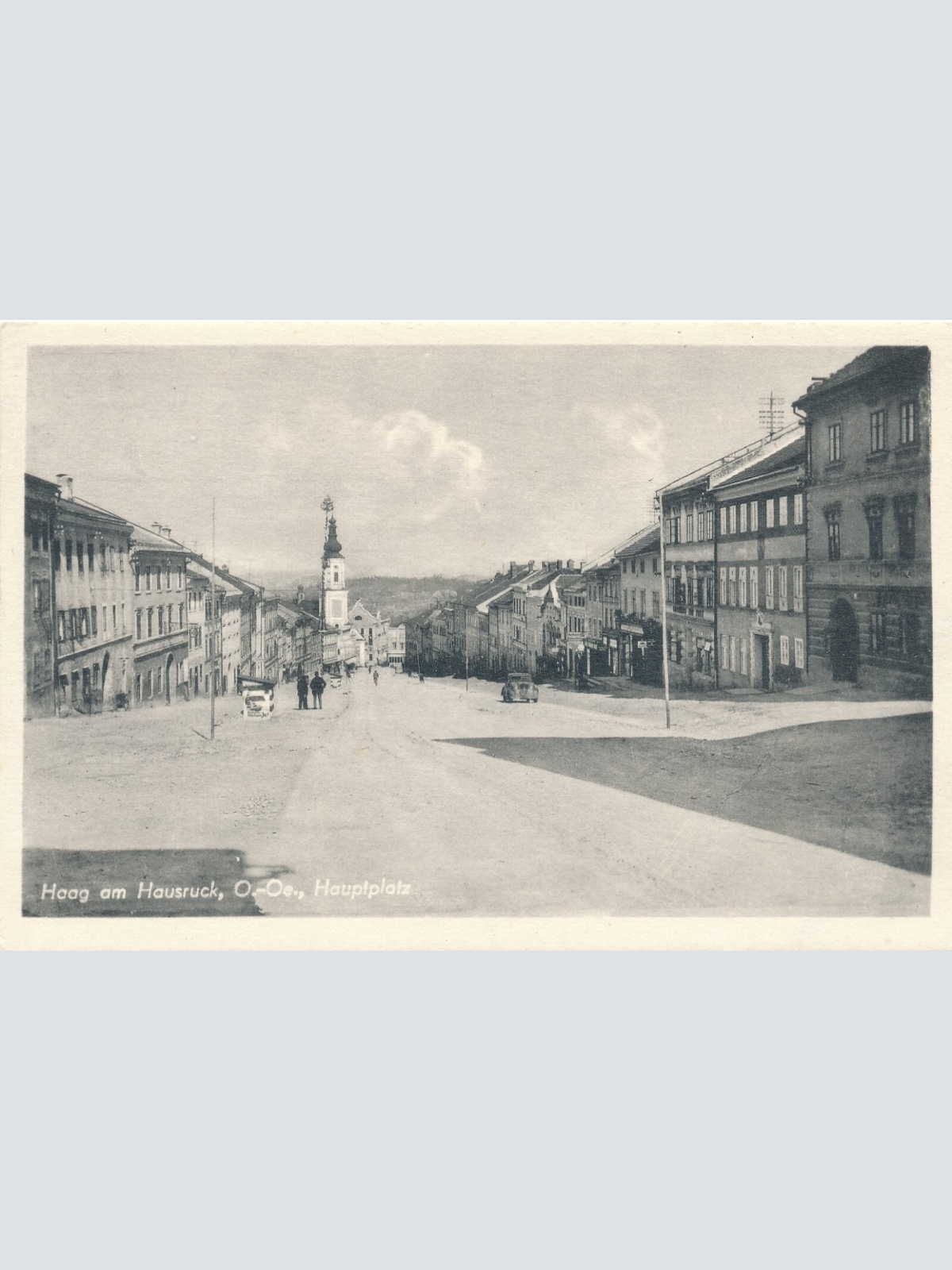 AK, Haag am Hausruck, Oberösterreich, Hauptplatz (S1055)