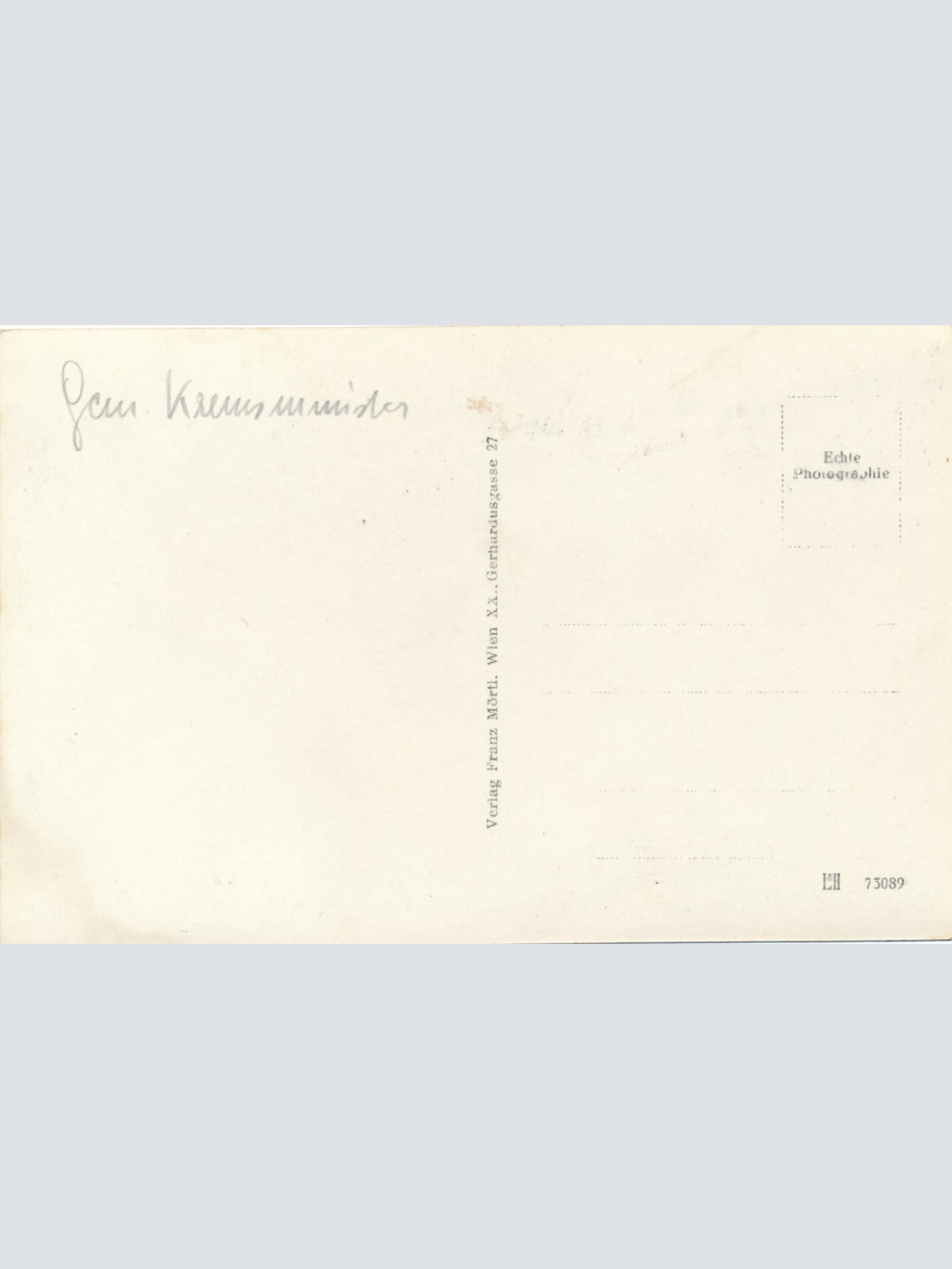 AK, Kirchberg bei Kremsmünster, Oberösterreich (S1076)