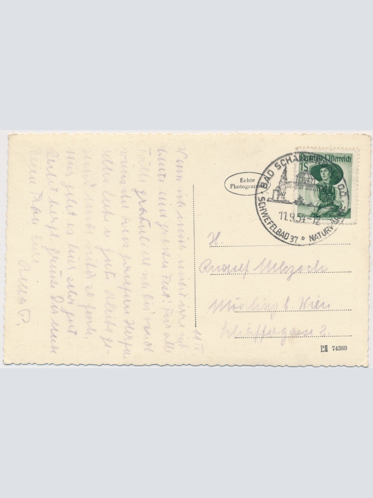 AK, Bad Schallerbach, Oberösterreich (S1062)