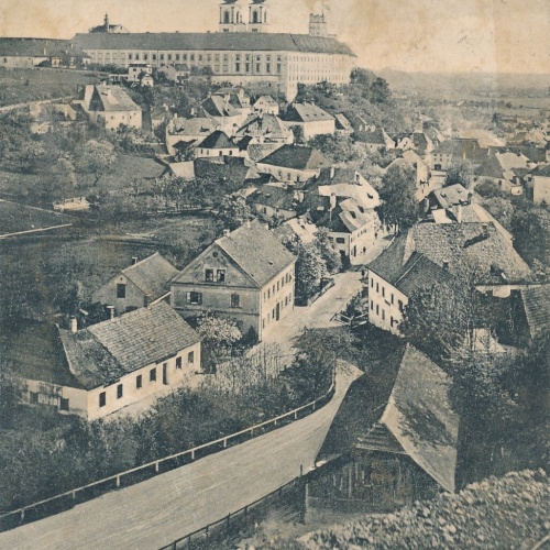 AK, Kremsmünster, Westansicht, Oberösterreich (S1068)