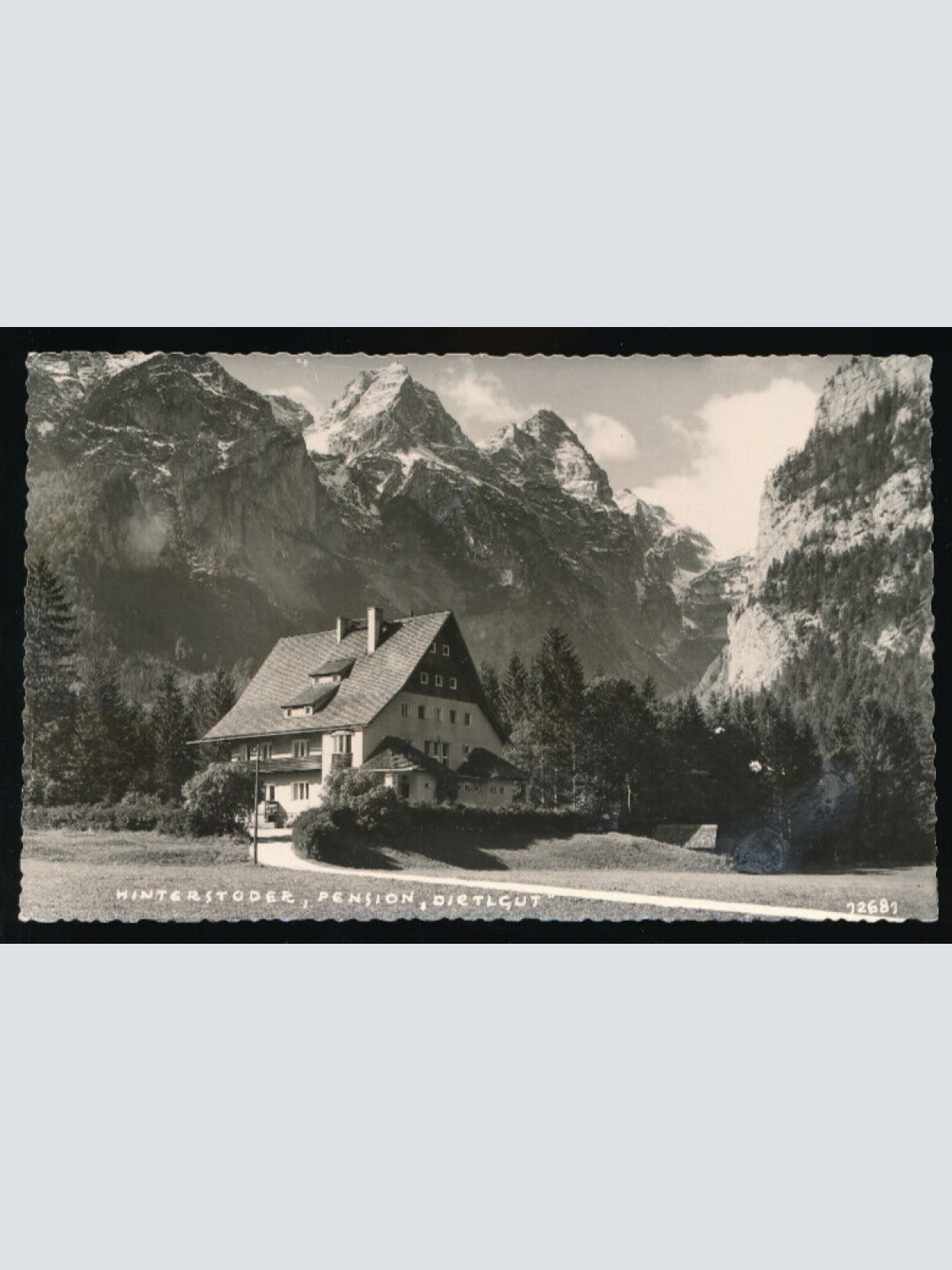 AK aus Hinterstoder mit Pension Dietlgut Oberösterreich (5247)