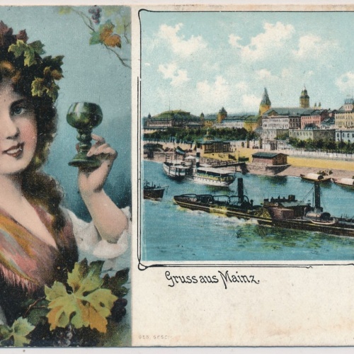 AK, Gruß aus Mainz, Rheinland-Pfalz (S704)