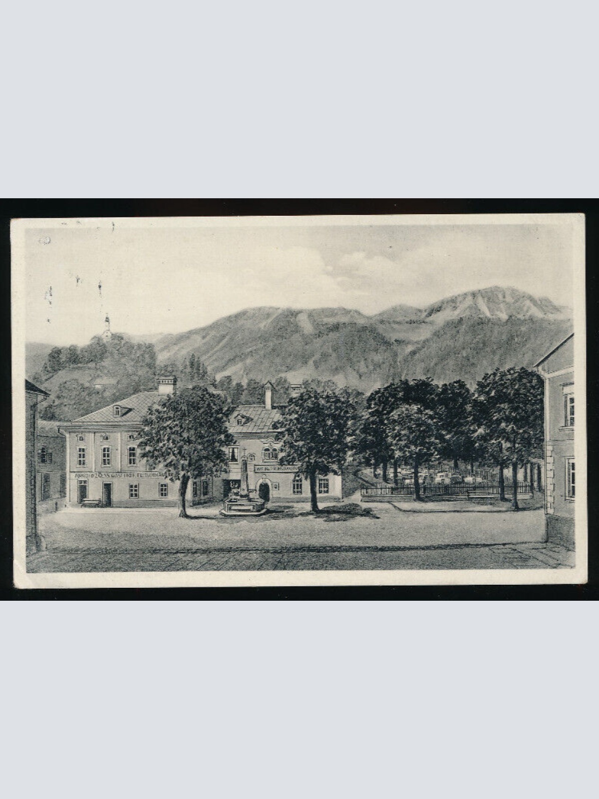 AK aus Windischgarsten mit Gasthof Zölss Oberösterreich (4983)