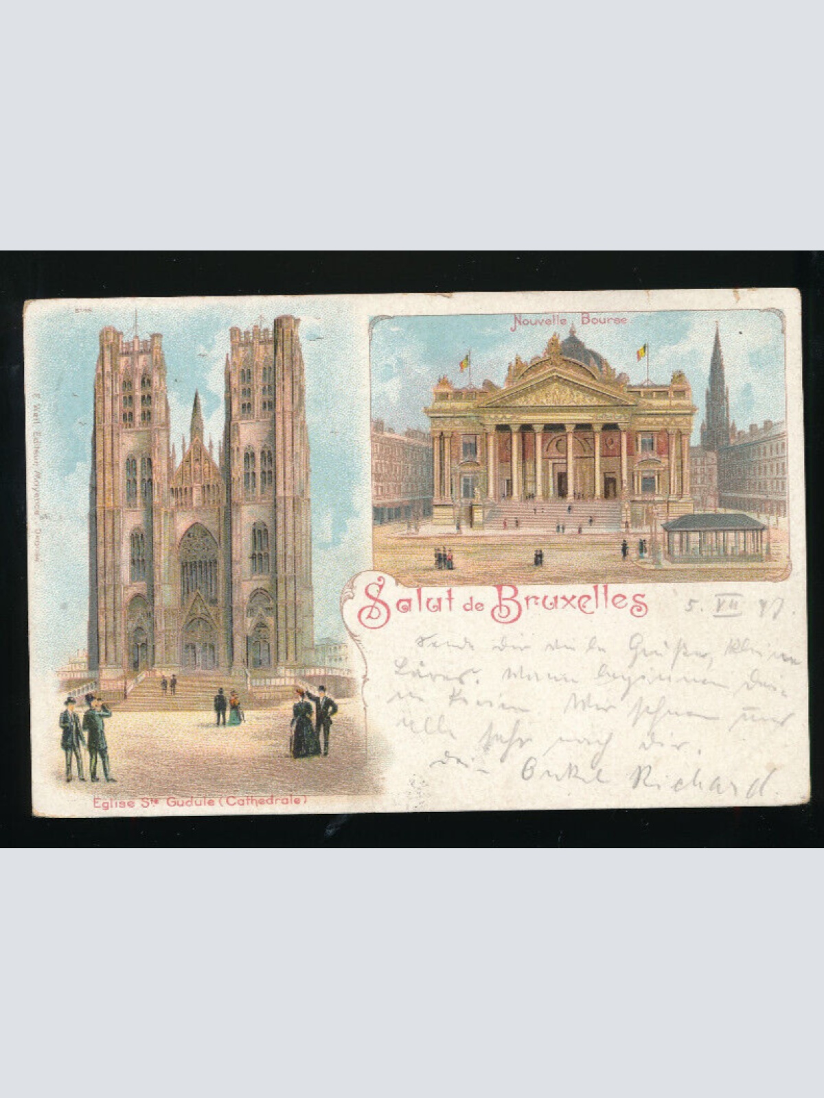 AK aus Buxelles - Brüssel Belgien (5115)