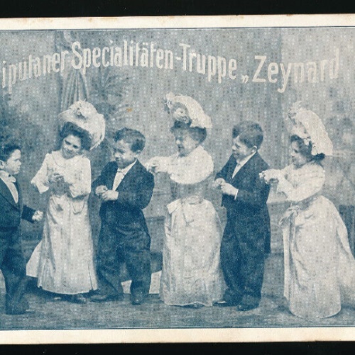 AK von der Liliputaner Specialitäten-Truppe Zeynard (5105)
