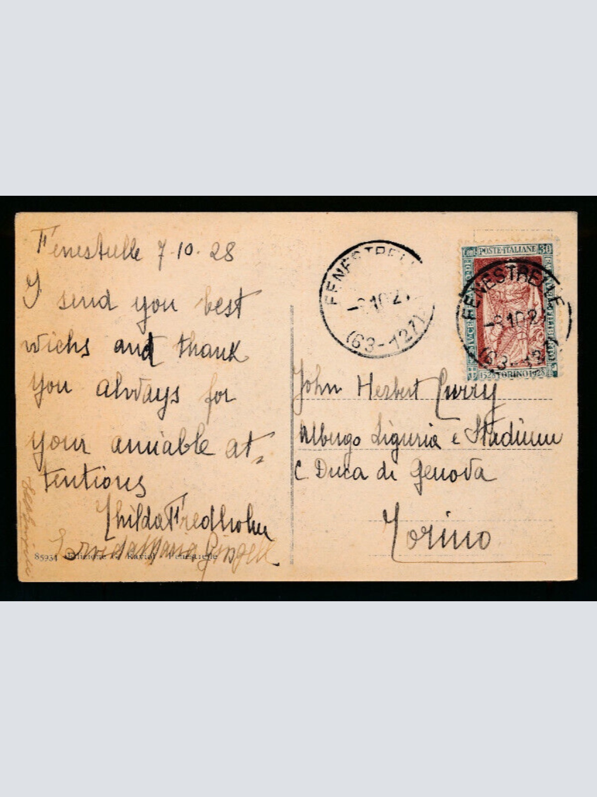 AK aus Fenestrelle Italien (5120)