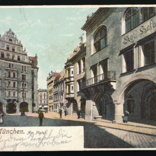 AK aus München mit Königlichem Hofbräuhaus Bayern (5163)