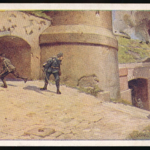 Rot - Kreuz Karte Nr.552 Sapeurleutnant Albin Miaker (5149)