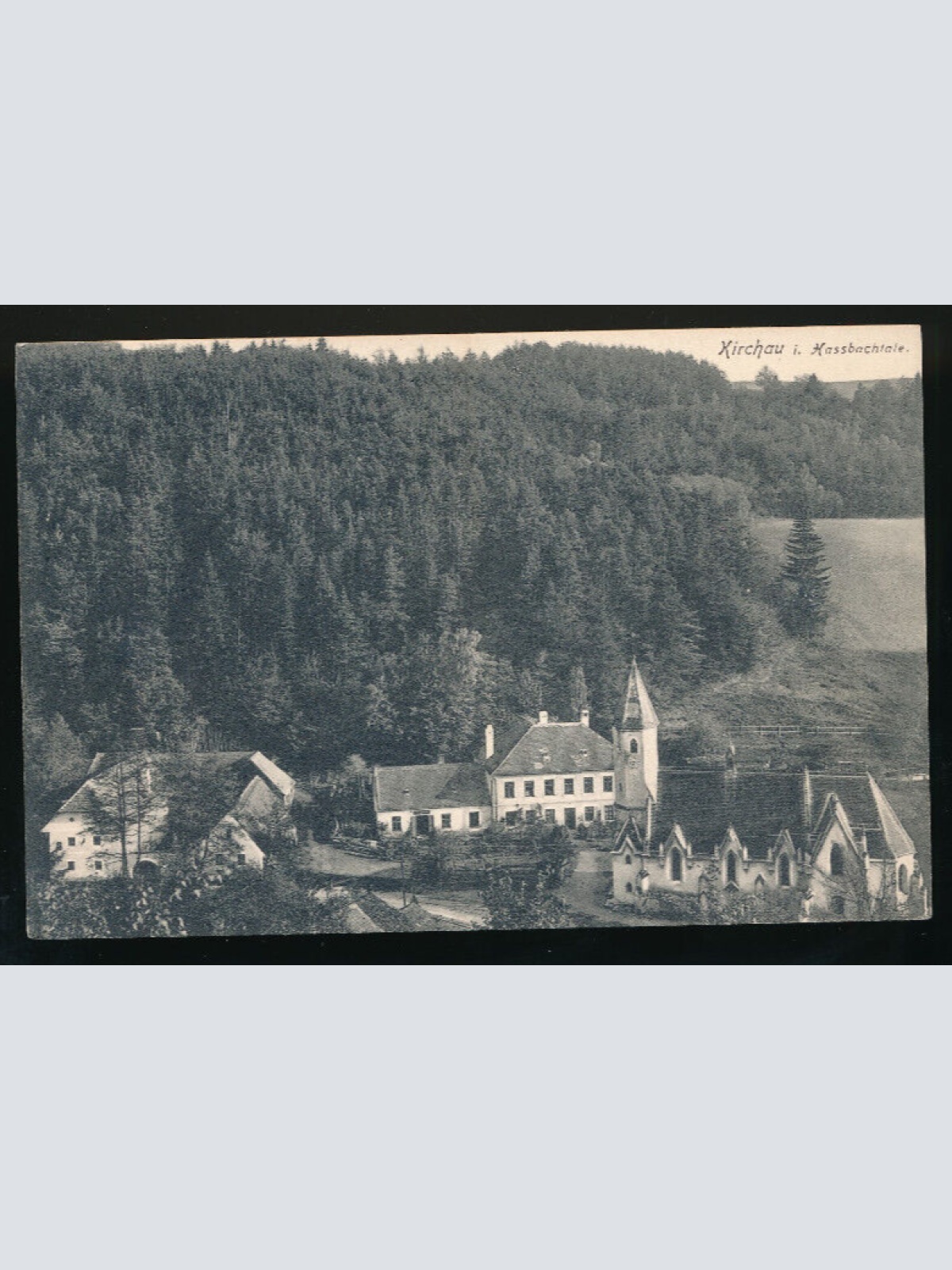 AK aus Kirchau Niederösterreich (5155)