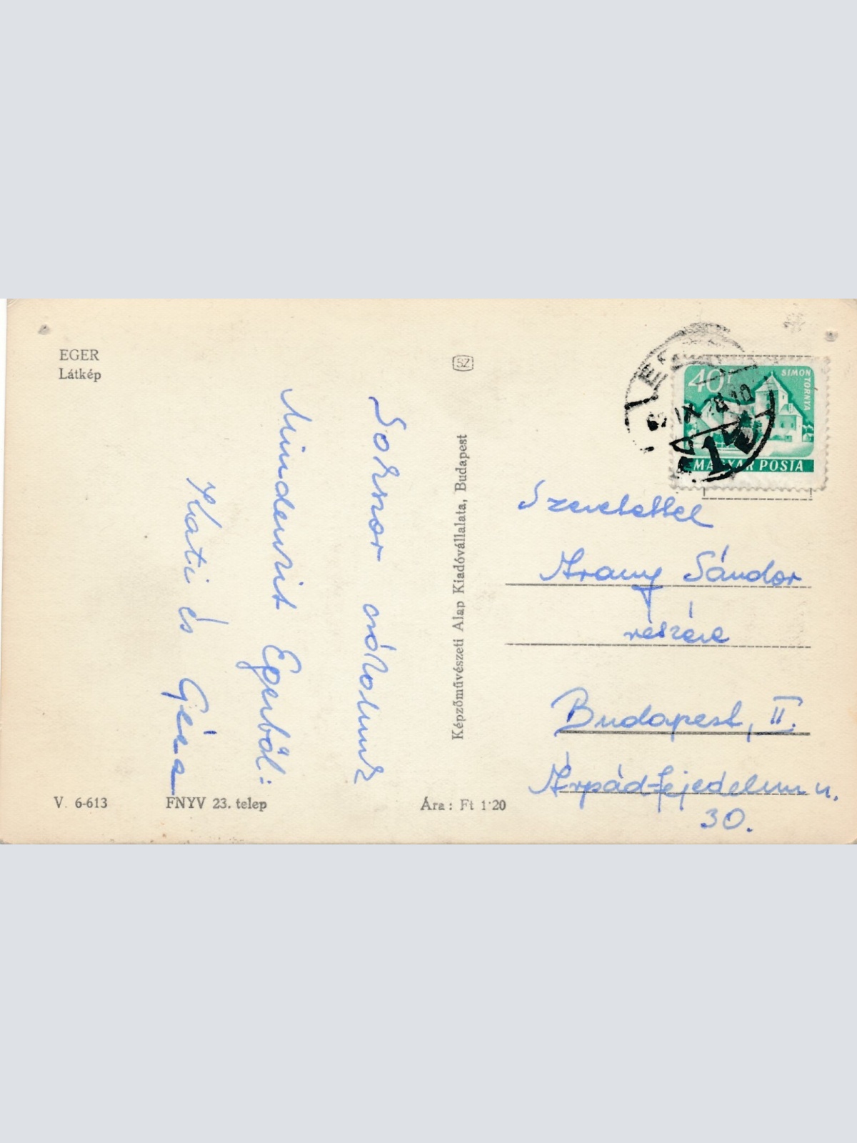 AK, Eger, Latkep, Ungarn (S944)