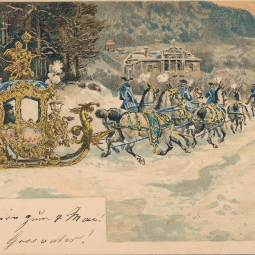 AK, Linderhof, Fritz Berger (S974)