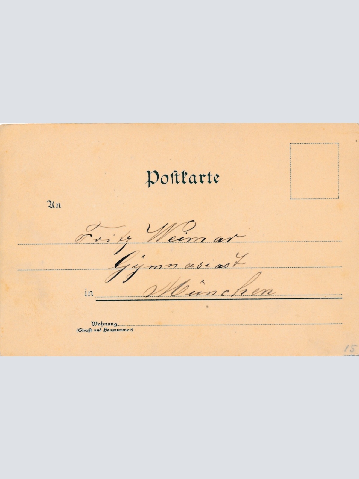 AK, Linderhof, Fritz Berger (S974)