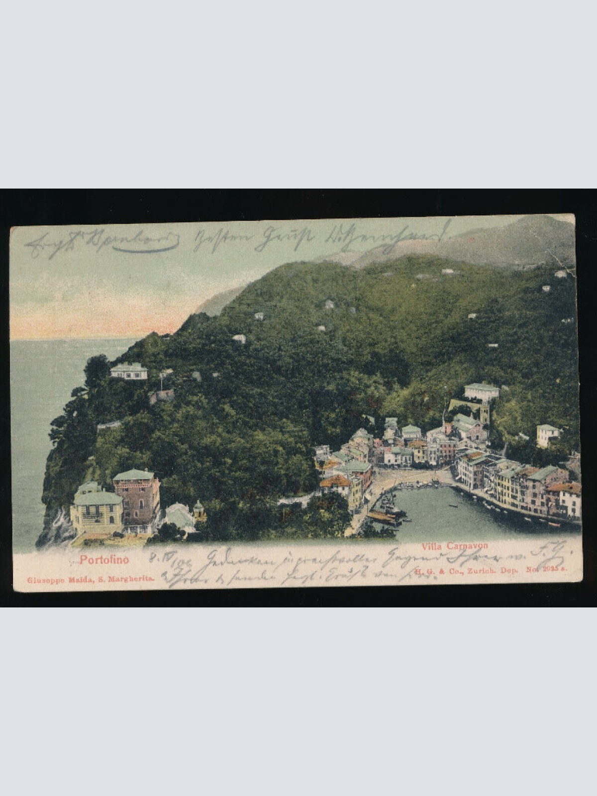 AK aus Portofino Italien (5472)