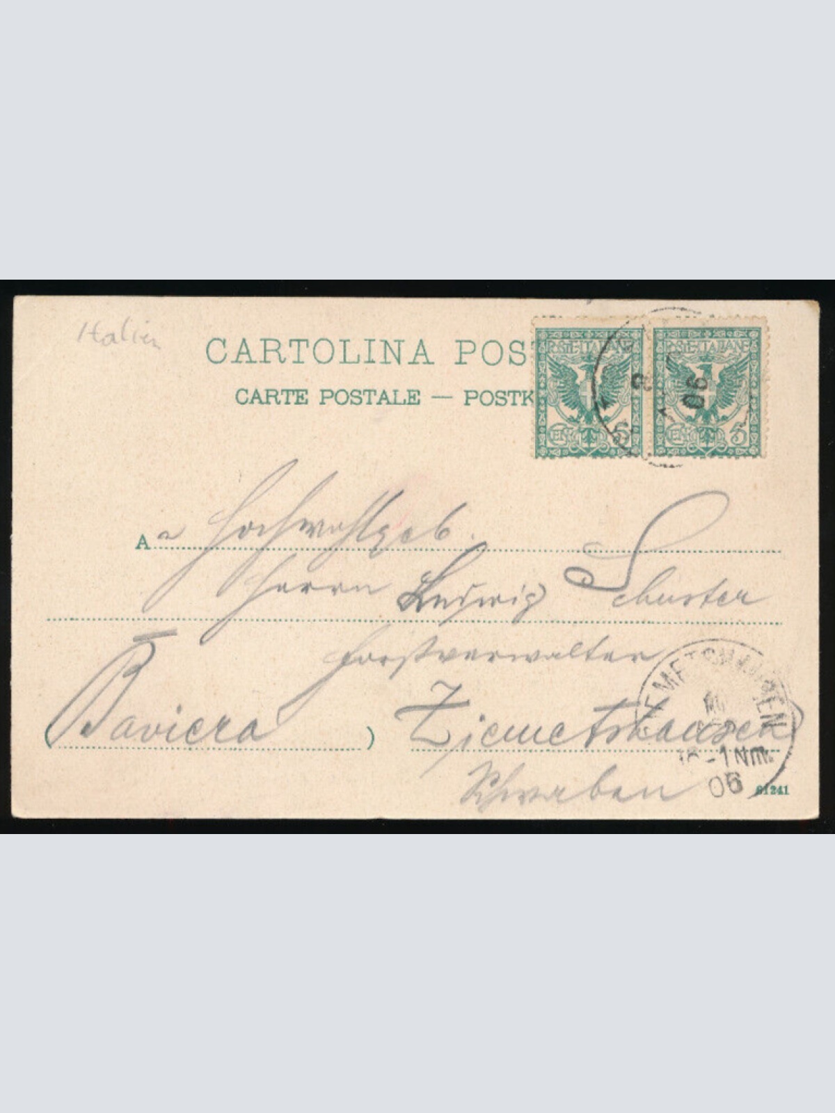 AK aus Portofino Italien (5472)