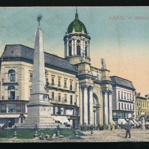 AK aus Arad Minorita palota Rumänien (5473)
