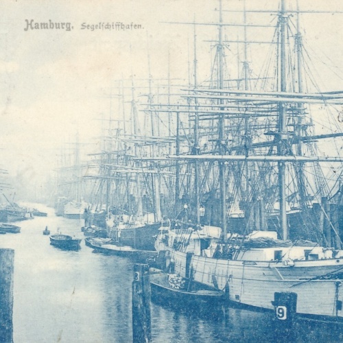 AK, Hamburg, Segelschiffhafen, Deutschland (S959)