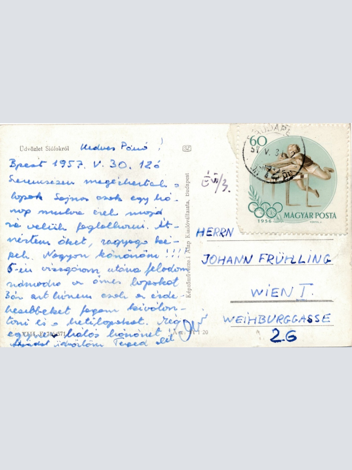 AK, Üdvözlet Siófokról, Ungarn (S947)