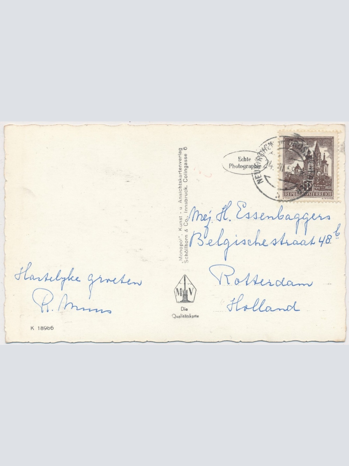 AK, Neukirchen am Großvenediger gegen Unter- und Obersulzbachtal (S912)