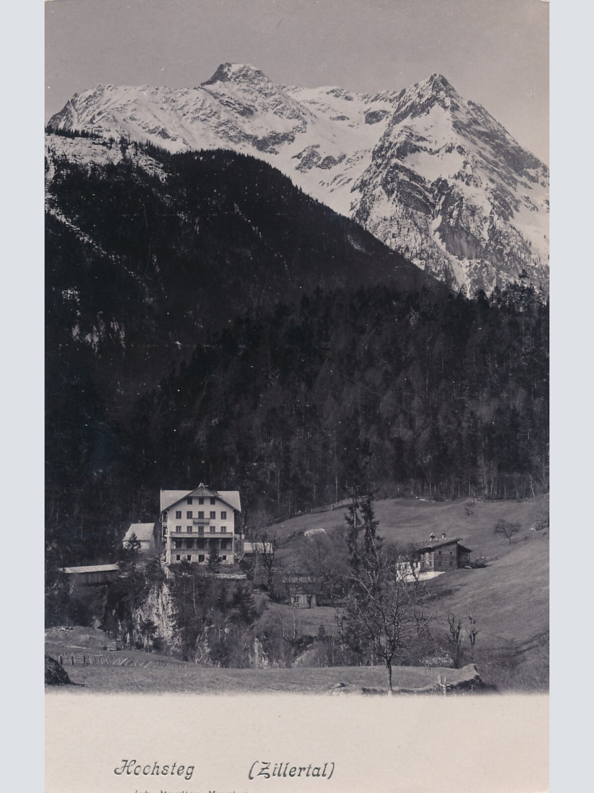 AK, Hochsteg, Zillertal, Tirol, Finkenberg (S909)