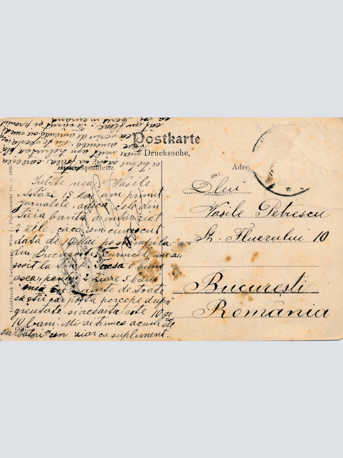 AK, Donau-Panorama, Nussdorf, Wien, Bockkeller des K. u. k. Hofbrauhaus (S1157)