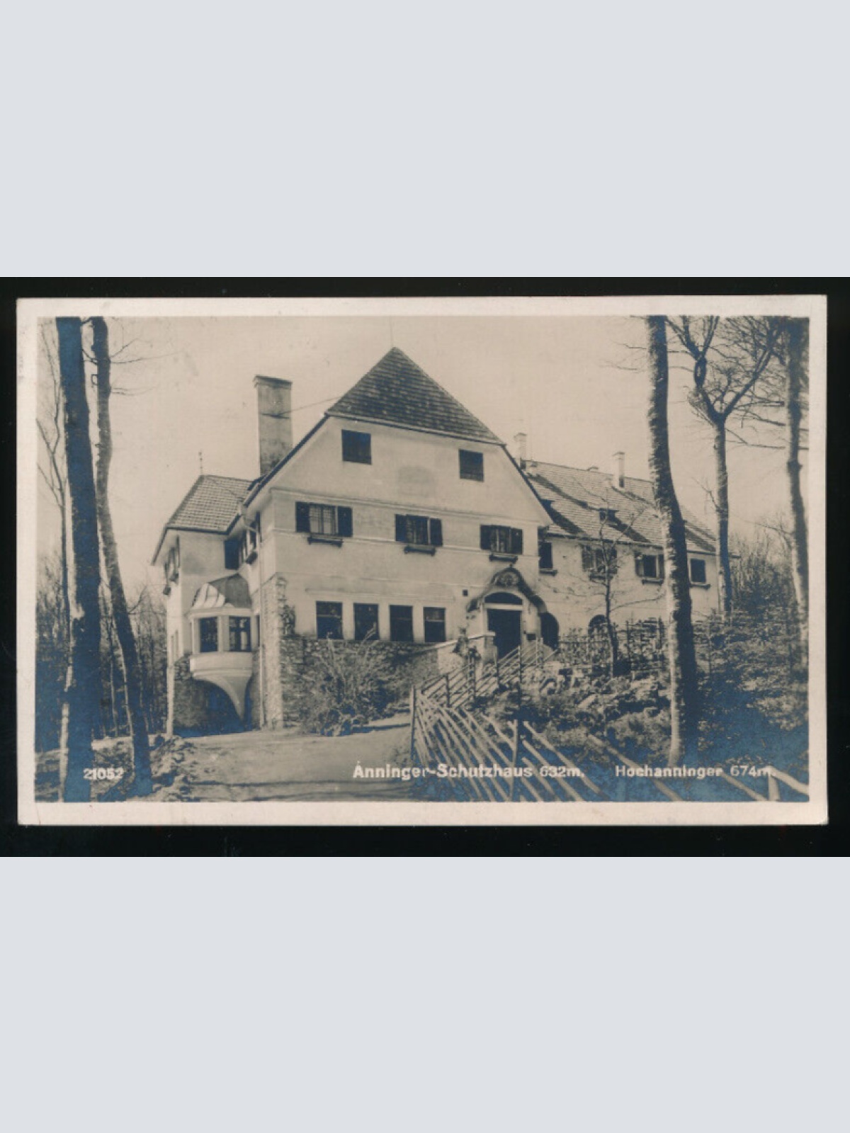 AK aus Mödling mit Anninger Schutzhaus Niederösterreich (5132)