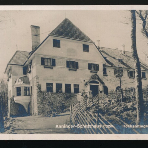 AK aus Mödling mit Anninger Schutzhaus Niederösterreich (5132)