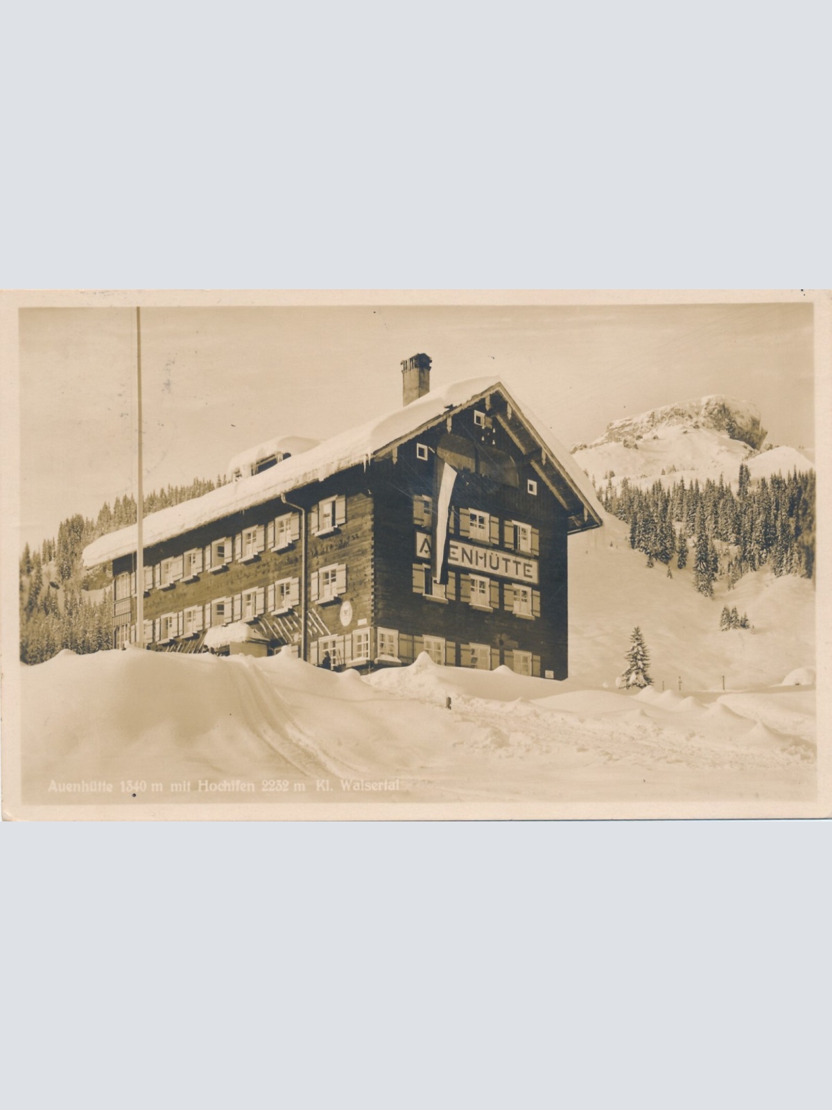AK, Sporthotel Auenhütte, Kl. Walsertal, Vorarlberg (S1155)