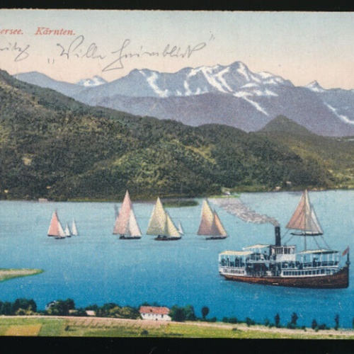 AK vom Wörthersee aus Kärnten (5516)