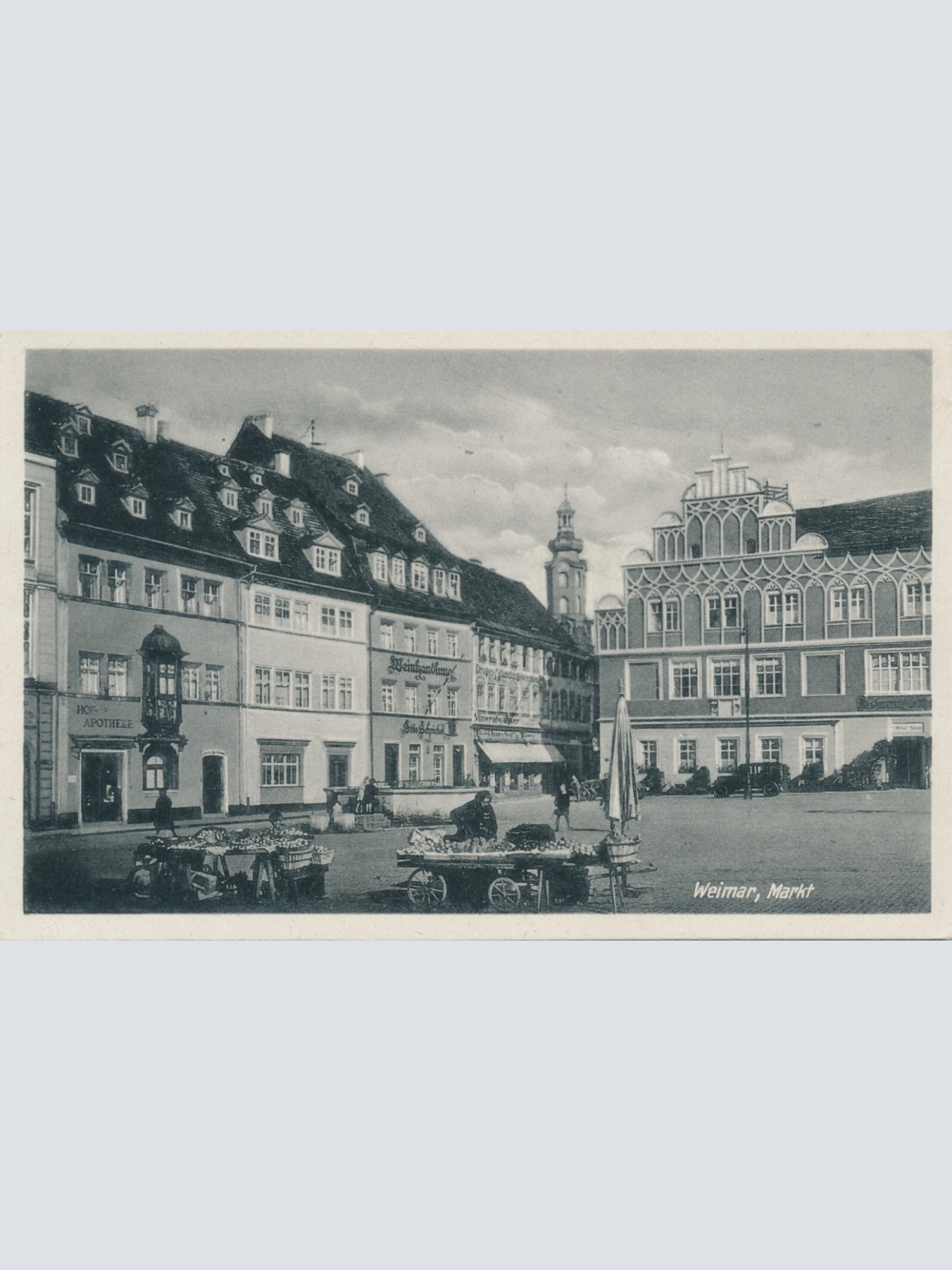 AK, Weimar, Markt, Thüringen  (S1250)