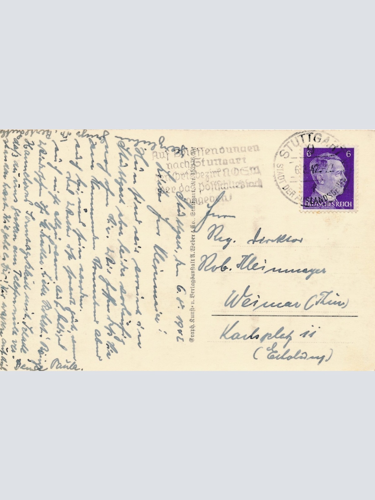 AK, Stuttgart, Stadt der Auslandsdeutschen, Markplatz, Baden-Württemberg (S1240)