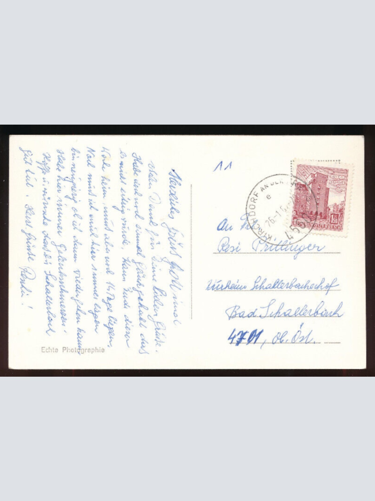 AK aus Kirchdorf a. Krems mit Krankenhaus Oberösterreich (5497)