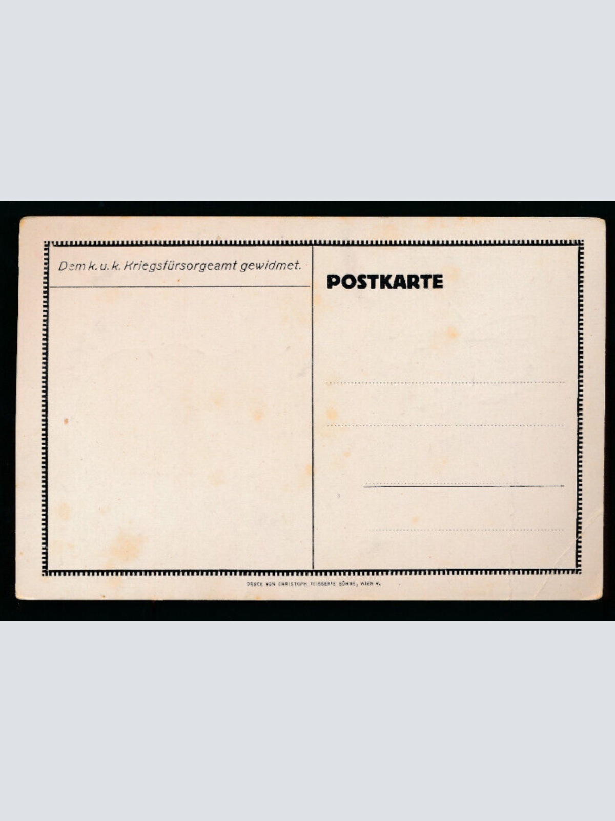 AK vom Kaiser Wilhelm (5480)